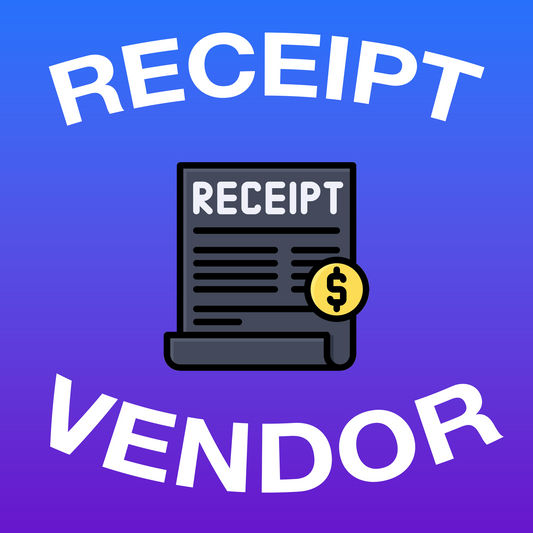 RECEIPT VENDOR